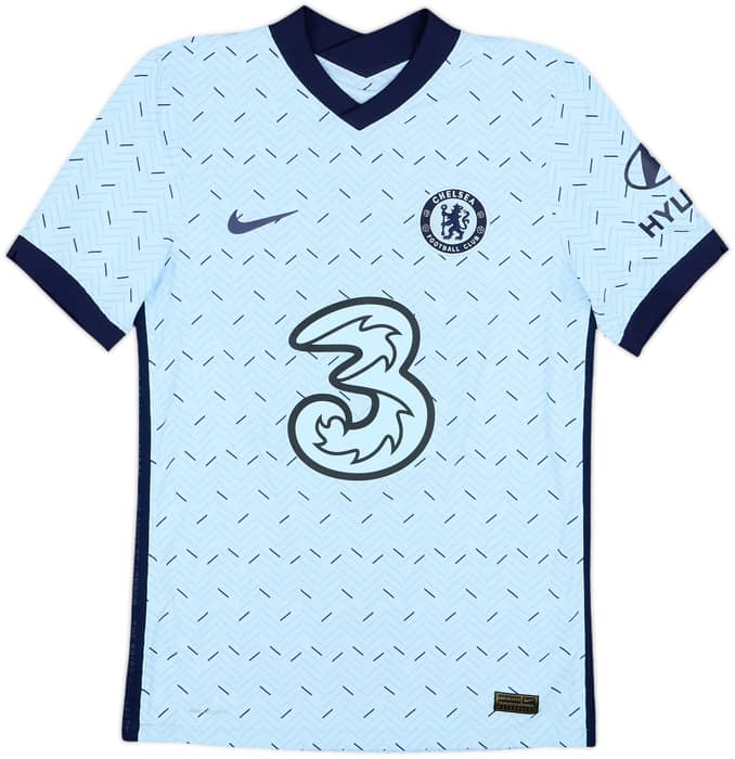 2020-21 Chelsea Authentic Away Shirt Mount #19 - 7/10 - (S)