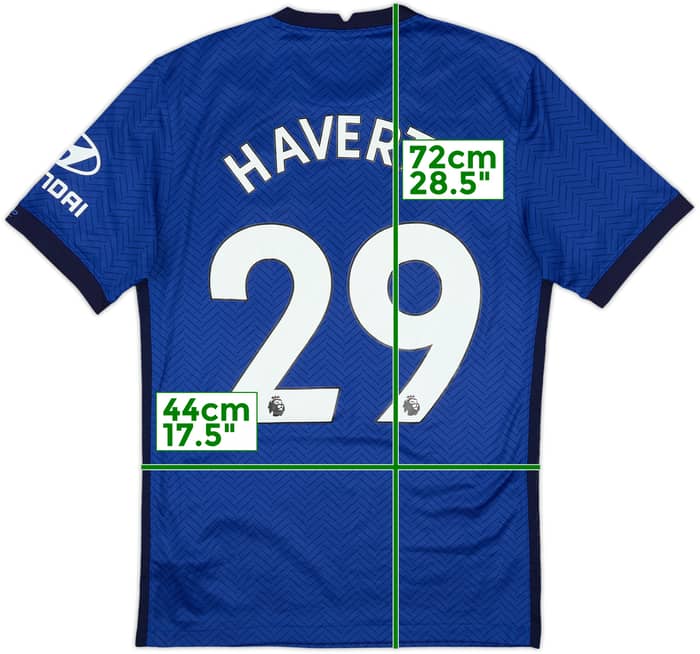 2020-21 Chelsea Home Shirt Havertz #29 - 6/10 - (S)