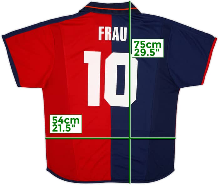 2002-03 Sassari Torres Home Shirt Frau #10 (M)