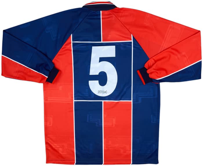 1990s Errea Template L/S Shirt #5 - 9/10 - (XXL)