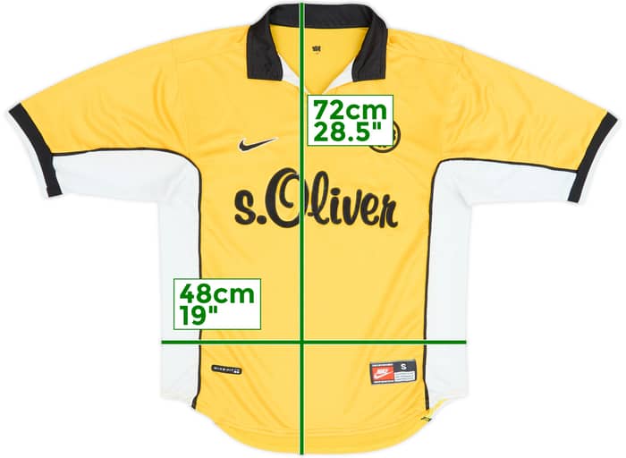 1998-00 Borussia Dortmund Home Shirt - 5/10 - (S)