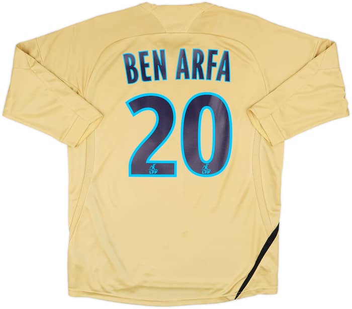 2008-09 Olympique Marseille Third Shirt Ben Arfa #20 - 8/10 - (M)