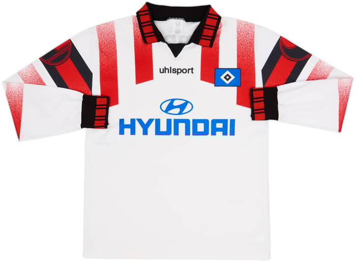 1995-96 Hamburg Home L/S Shirt - 8/10 - (M)