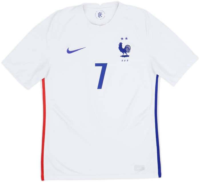 Camiseta de visitante de Francia 2020-21 Griezmann #7 - 8/10 - (S)