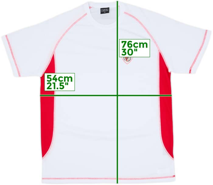 2000s Santa Clara Makito Training Shirt - 9/10 - (XL)