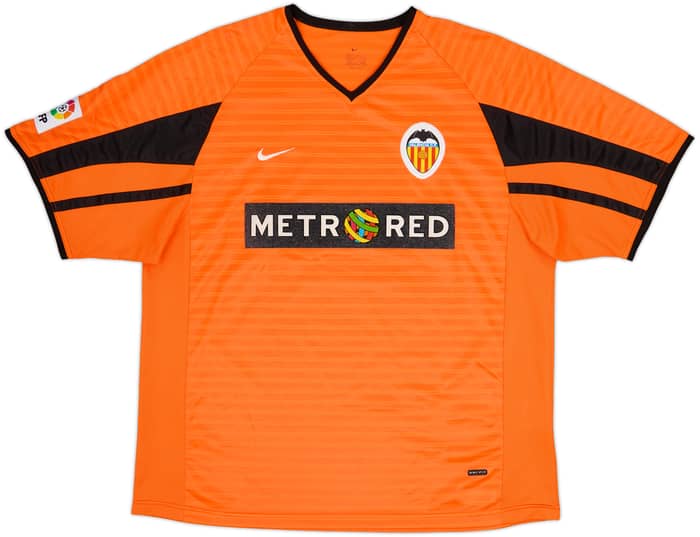 2001-02 Valencia Away Shirt Aimar #21 - 9/10 - (L)