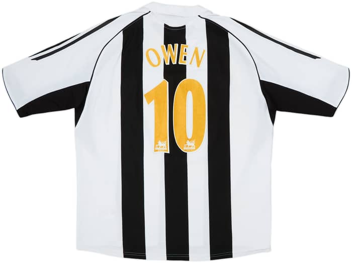 2005-07 Newcastle Home Shirt Owen #10 - 8/10 - (L)