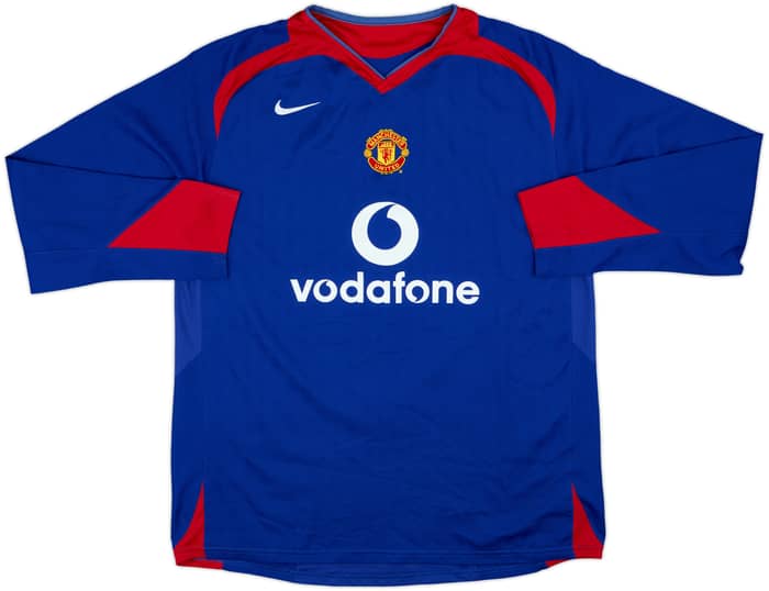 2005-06 Manchester United Away L/S Shirt Ronaldo #7 - 7/10 - (L)