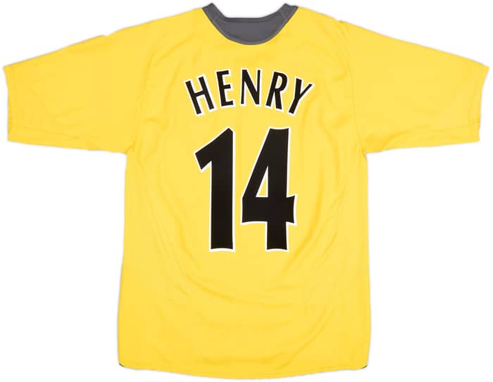 2005-06 Arsenal Visitante Camiseta Henry #14 - 6/10 - (M)
