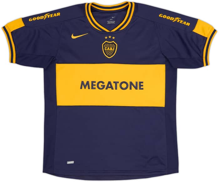 2006-07 Boca Juniors Home Shirt - 8/10 - (M.Boys)