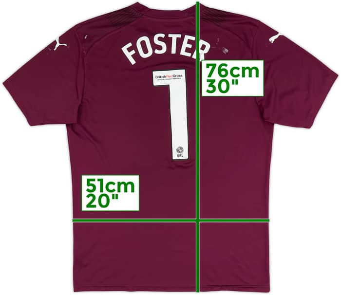 2022-23 West Brom GK S/S Shirt Foster #1 - 5/10 - (L)