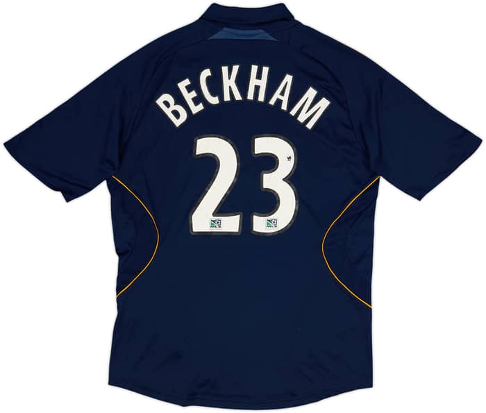 2007-08 LA Galaxy Away Shirt Beckham #23 - 4/10 - (L)