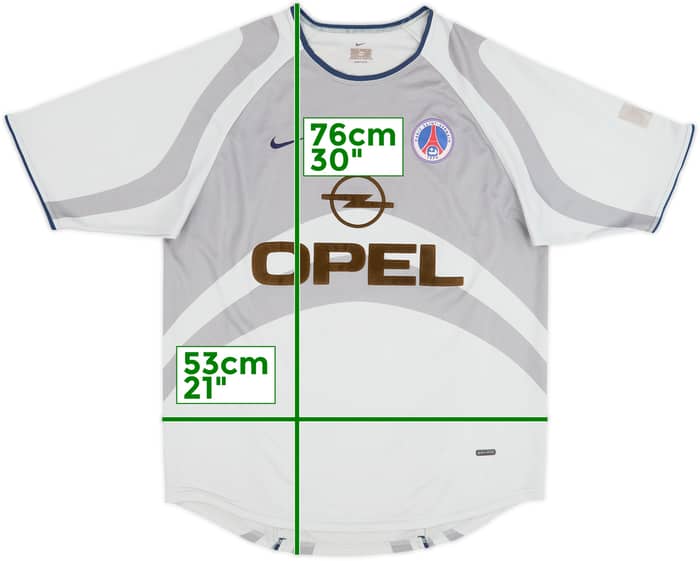 2001-02 Paris Saint-Germain Away Shirt - 5/10 - (M)