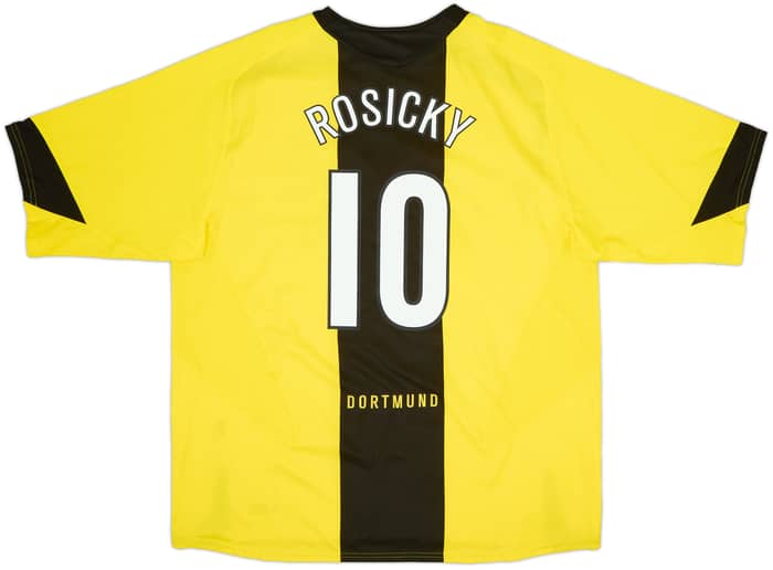2005-06 Borussia Dortmund Camiseta Local Rosicky #10 - 6/10 - (XXL)
