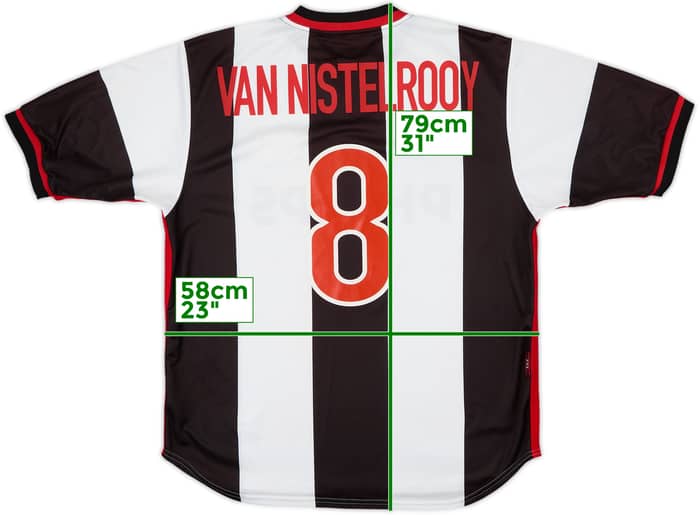 1998-99 PSV Away Shirt Van Nistelrooy #8 - 8/10 - (L)