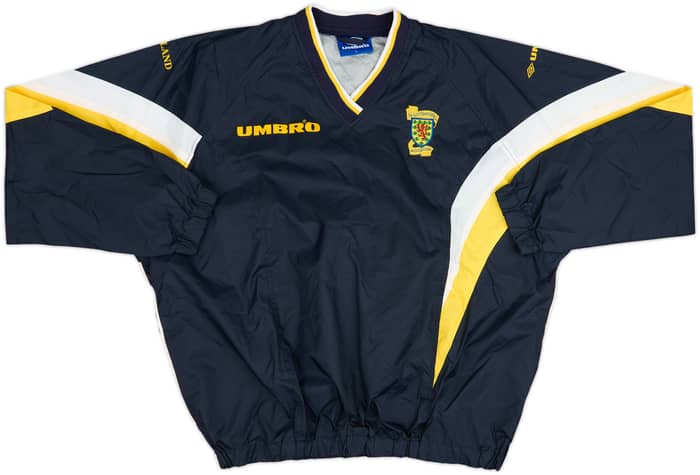 1998-00 Scotland Umbro Drill Top - 10/10 - (L)