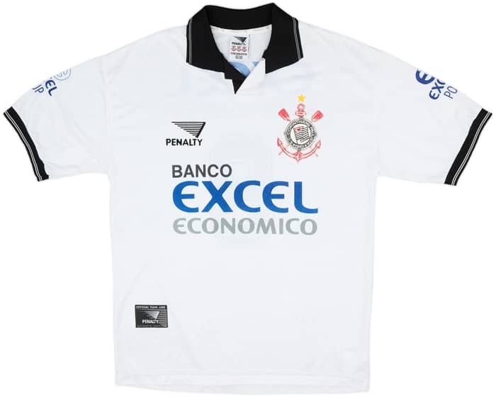 1997 Corinthians Home Shirt #9 - 9/10 - (XL)