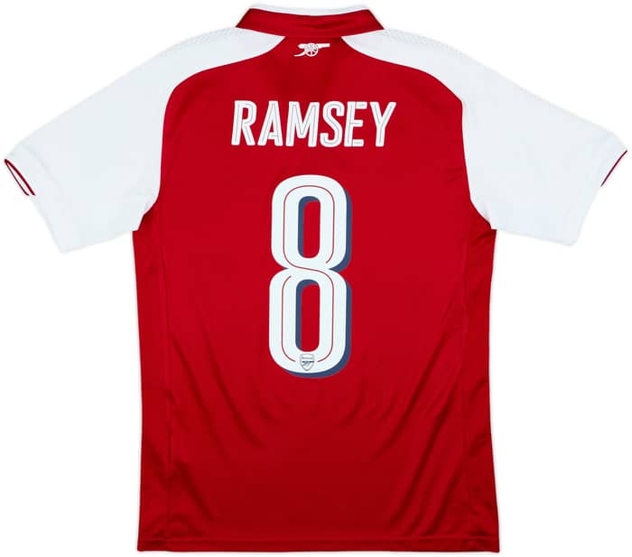 2017-18 Arsenal Home Shirt Ramsey #8 - 6/10 - (XS)