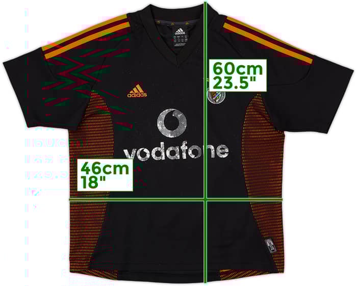 2002-03 Benfica Away Shirt - 4/10 - (L.Boys)