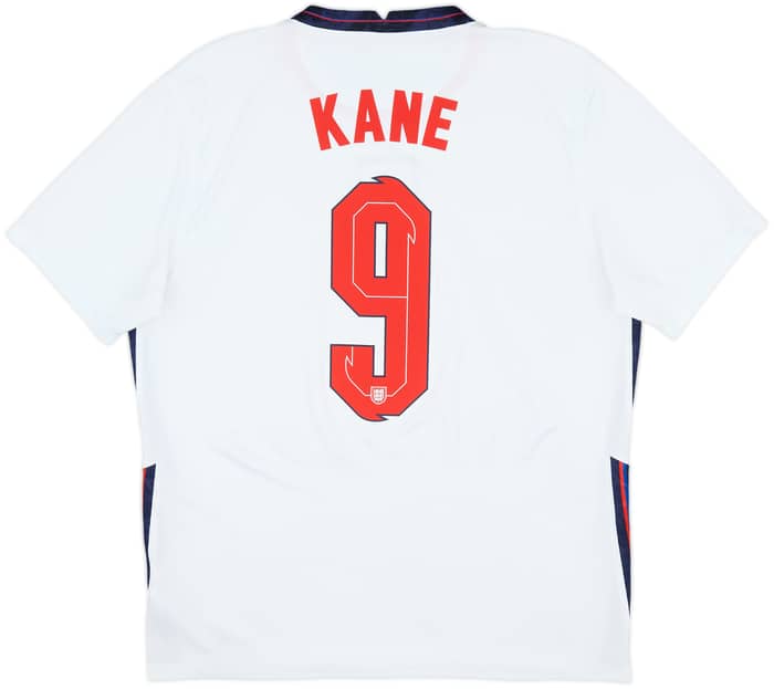 2020-22 England Home Shirt Kane #9 - 6/10 - (L)
