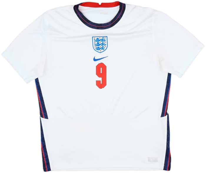 2020-22 England Home Shirt Kane #9 - 6/10 - (L)
