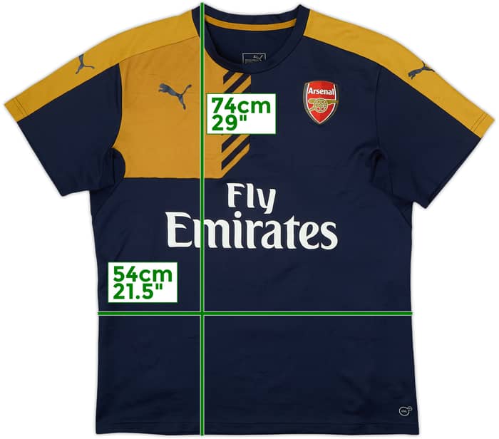 2015-16 Arsenal Puma Training Shirt - 6/10 - (XL)