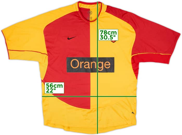 Camiseta de local de Lens 2004-05 - 6/10 - (XL)