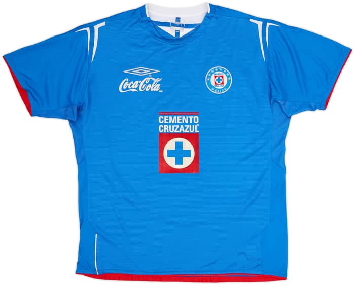 Camiseta de local de Cruz Azul 2004-05 - 8/10 - (L)
