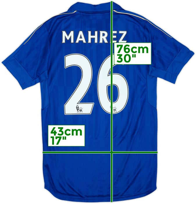 2016-17 Leicester Camiseta de local Mahrez #26 - 9/10 - (S)