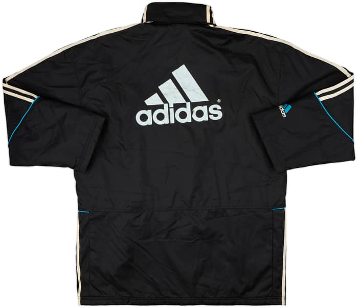 2000-01 Hong Kong League XI Player Issue adidas Padded Bench Coat - 7/10 - (L)