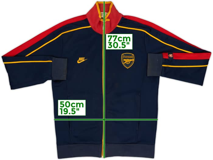 2008-09 Arsenal Nike Track Jacket - 5/10 - (M)