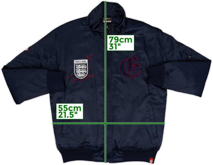2007-09 England Umbro Bomber Jacket - 8/10 - (S)