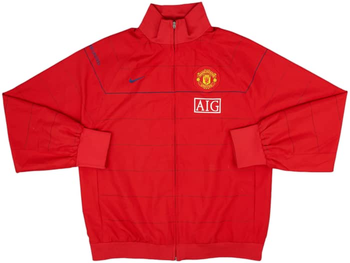 2008-09 Manchester United Nike Track Jacket - 8/10 - (L)