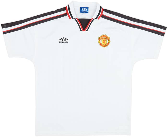 1997-98 Manchester United Umbro Training Shirt - 9/10 - (XL)
