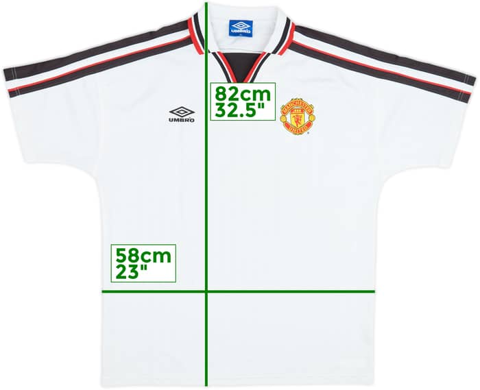 1997-98 Manchester United Umbro Training Shirt - 9/10 - (XL)
