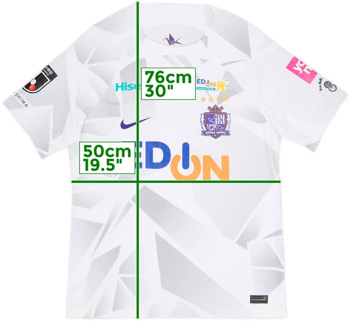 Camiseta de visitante de Sanfrecce Hiroshima 2024 - 10/10 - (XL)