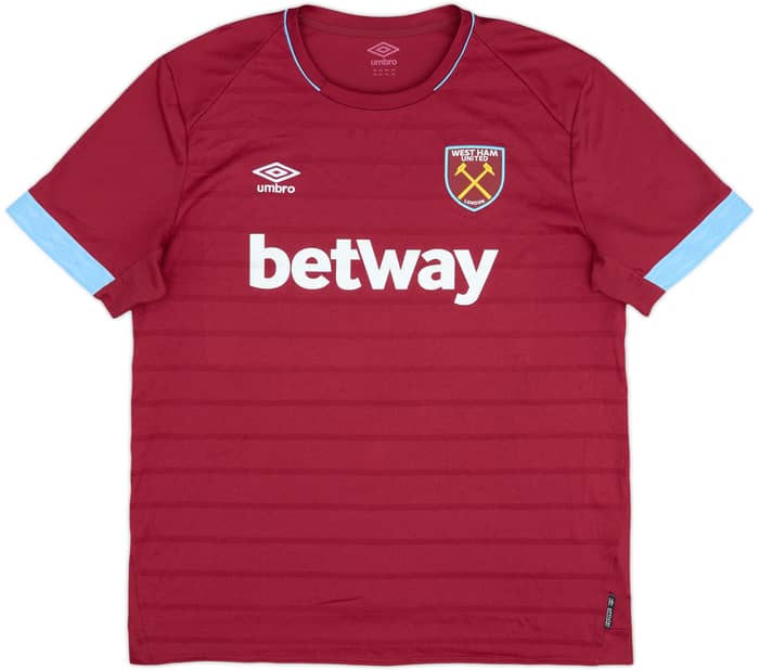 2018-19 West Ham Home Shirt Rice #41 - 7/10 - (XXL)