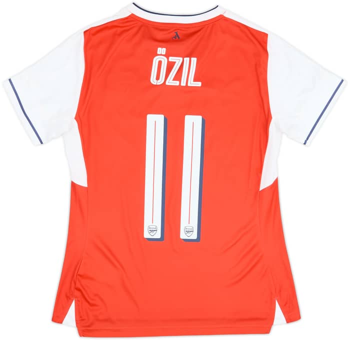 2016-17 Arsenal Home Shirt Ozil #11 (Women's M)