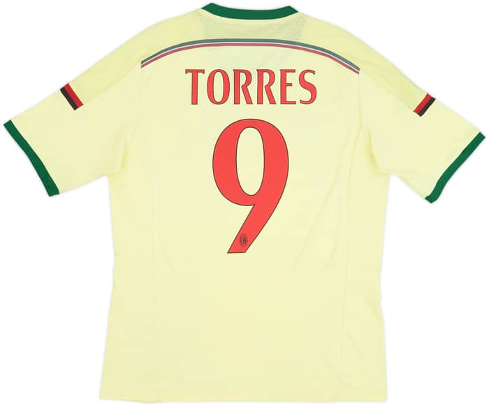 2014-15 AC Milan Third Shirt Torres #9 - 5/10 - (L)