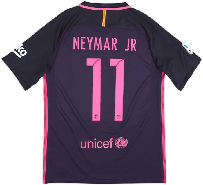 2016-17 Barcelona Camiseta Visitante Neymar Jr #11 - 9/10 - (M)