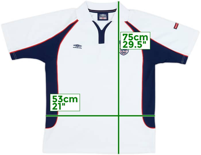 2002-03 England Umbro Training Shirt - 9/10 - (L)