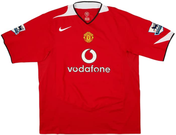 Camiseta de local del Manchester United 2004-06 Rooney #8 - 7/10 - (XXL)