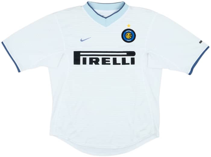 Camiseta de visitante del Inter Milan 2000-01 Ronaldo #9 - 6/10 - (M)