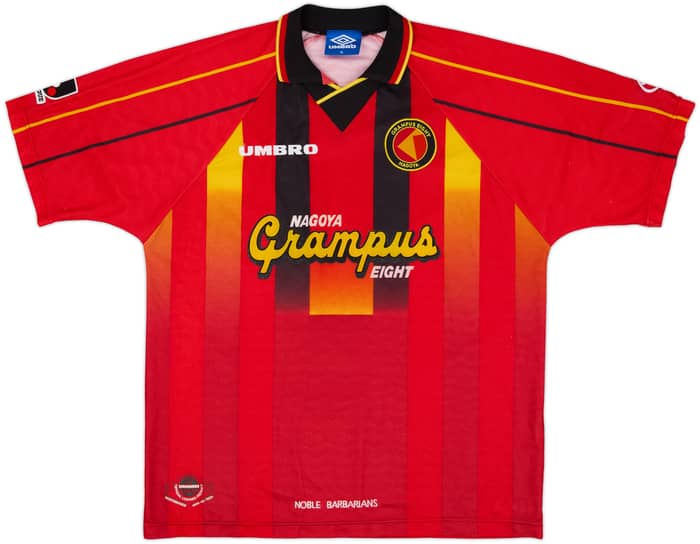 1996-98 Nagoya Grampus Eight Home Shirt - 9/10 - (XL)