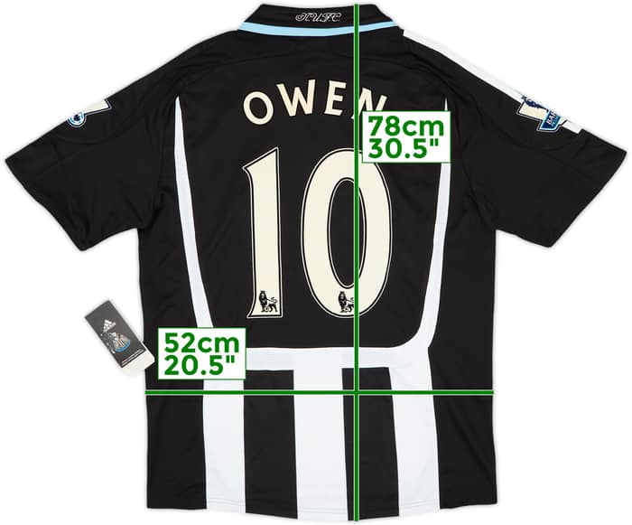 2007-09 Newcastle Home Shirt Owen #10 (M)