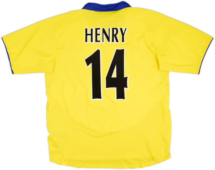2003-05 Arsenal Visitante Camiseta Henry #14 - 8/10 - (XL)