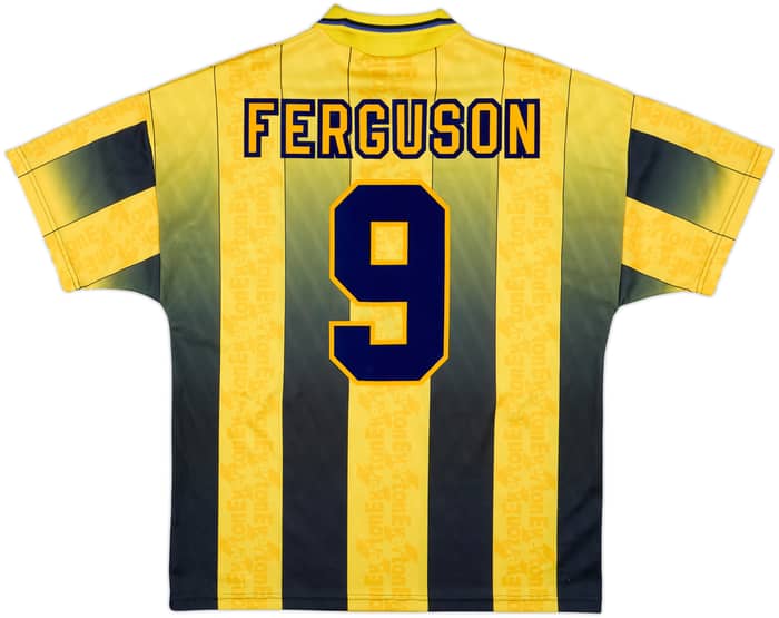 1996-98 Everton Away Shirt Ferguson #9 - 9/10 - (L)