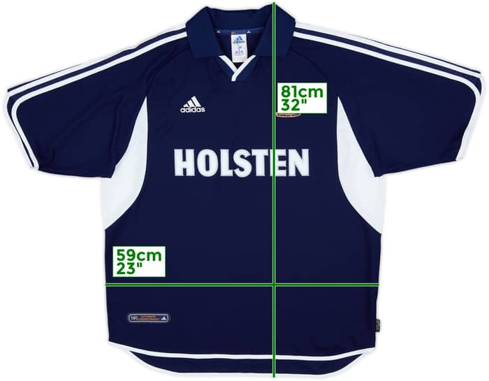 2000-01 Tottenham Away Shirt - 8/10 - (XL)