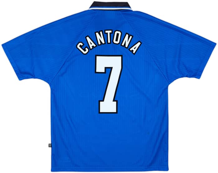 1996-98 Manchester United Third Shirt Cantona #7 - 9/10 - (M)