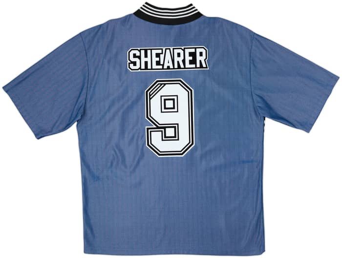 1996-97 Newcastle Away Shirt Shearer #9 - 8/10 - (XL)